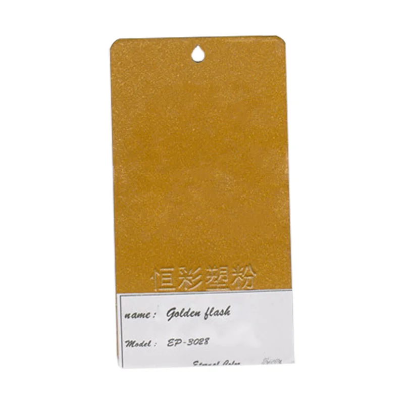 
Eternal Color Best Selling Golden Glitter Electrostatic Powder Coating Paint Spray Manufacturer For Crafts 