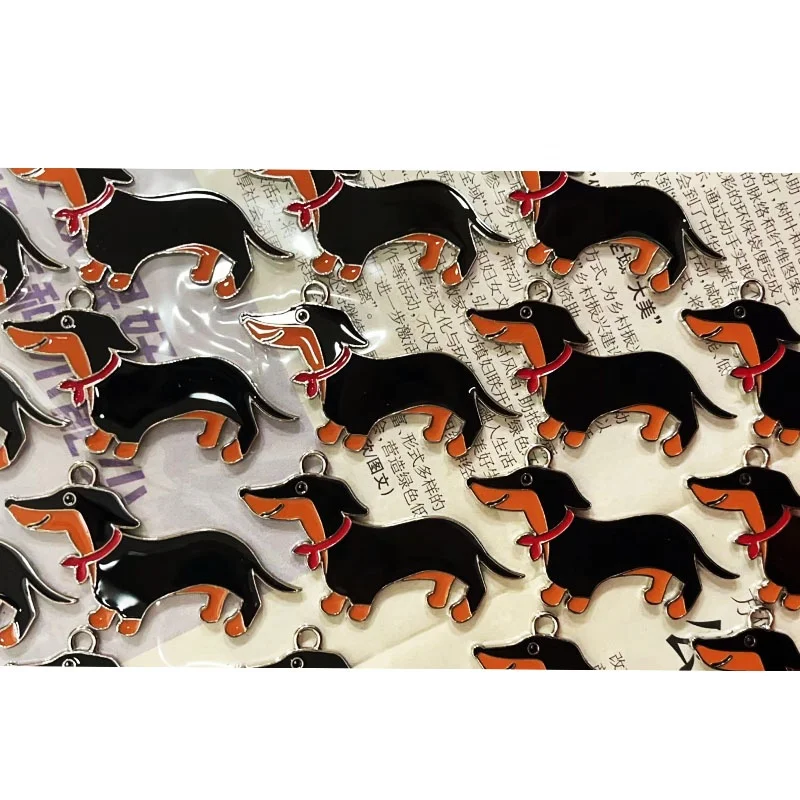 Cusomzied soft enamel design cat charm name pendant metal dog collar tags