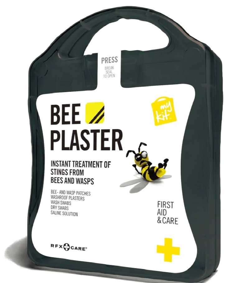Portable Bag My kit First Aid Kit Bee Plaster