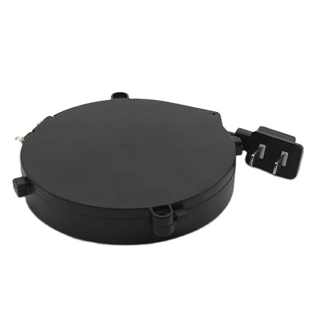 Vacuum Cleaner Extension Power Cord With Spring Loaded Automatic Retractable Cable Reel