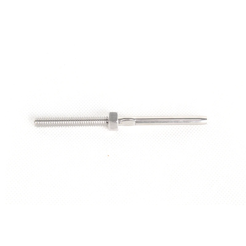 Quality Special Wire Rope 304/316 Stainless Steel Unc Thread Us Type Swage Stud With Nut