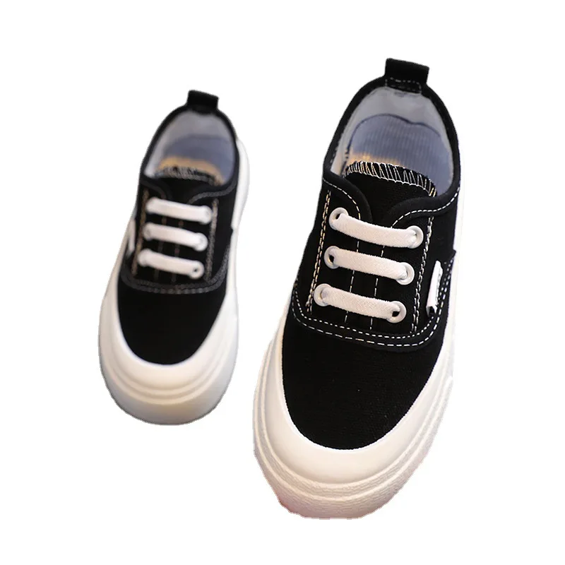 2021 New Hot Sale Shallow Mouth Breathable Canvas Shoes For Children