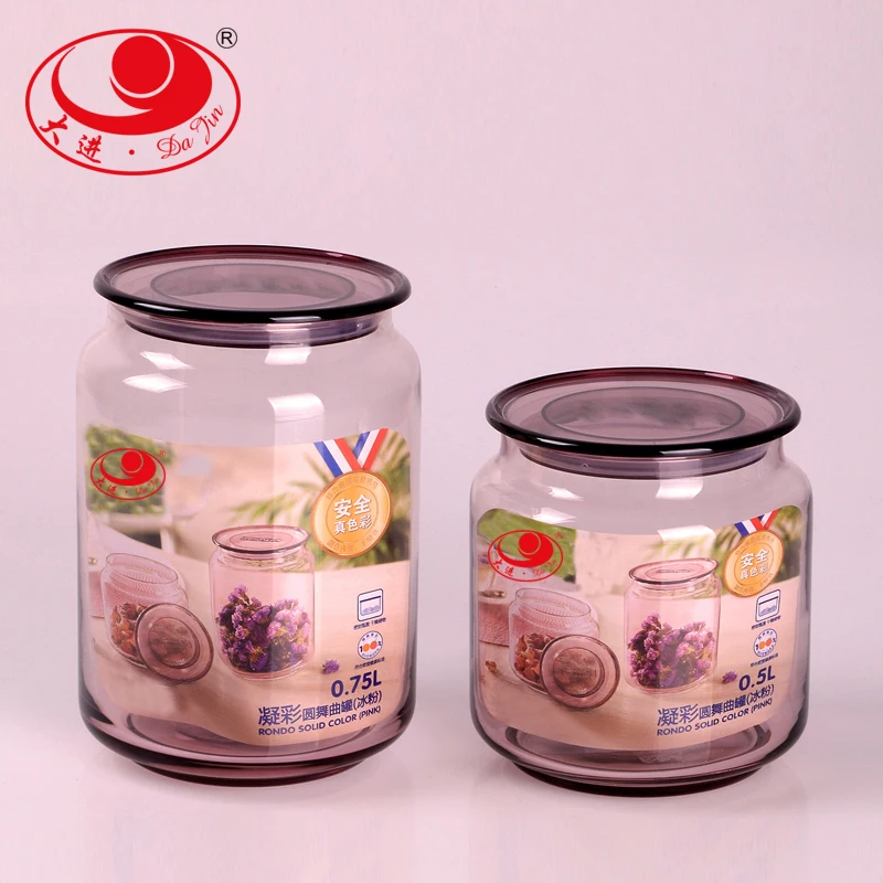 Airtight Clamp Lids Pack Large Kitchen Canisters Glass Food Storage Jars for Flour Cereal Coffee Pasta and Canning