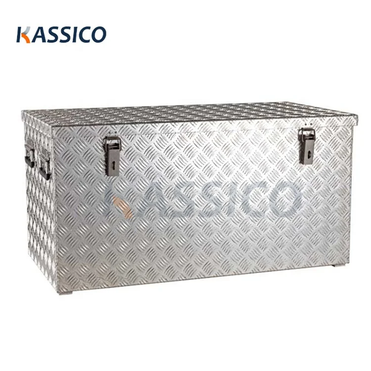 Customized Aluminum Welded Tool Box For Truck Bed UTE Pickup Camper Trailer