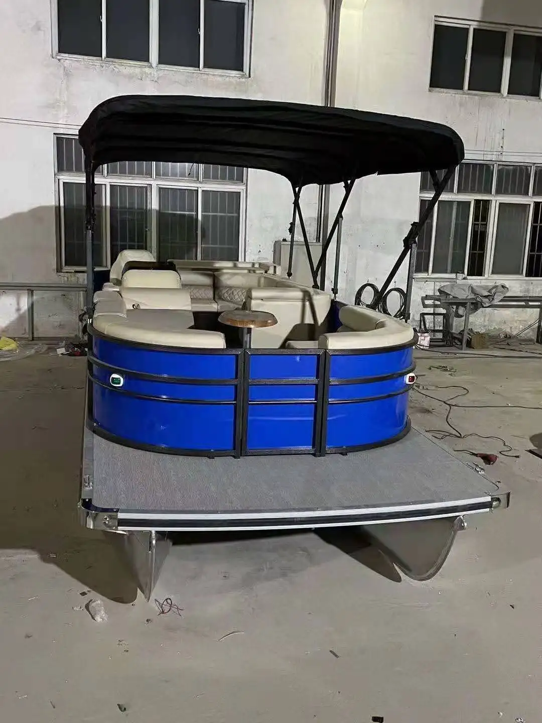 2022 hot sale boat fishing vessel for lake or bay 7m pontoon boat