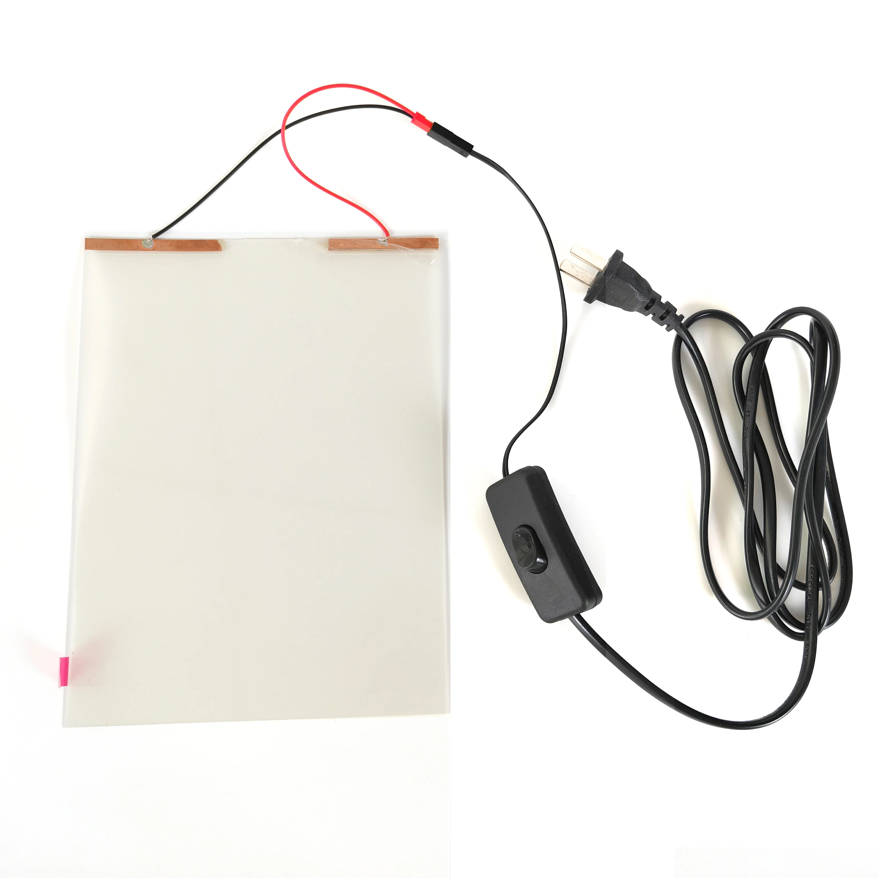 Switch Glass Film Sample Smart Glass Film intelligent PDLC Film A4 Size