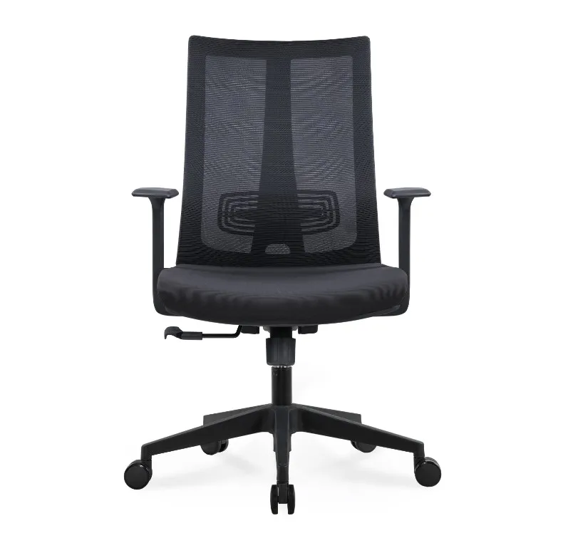 
Hot selling online sale swivel Chair Mid-back Mesh Office Chair staff chair 