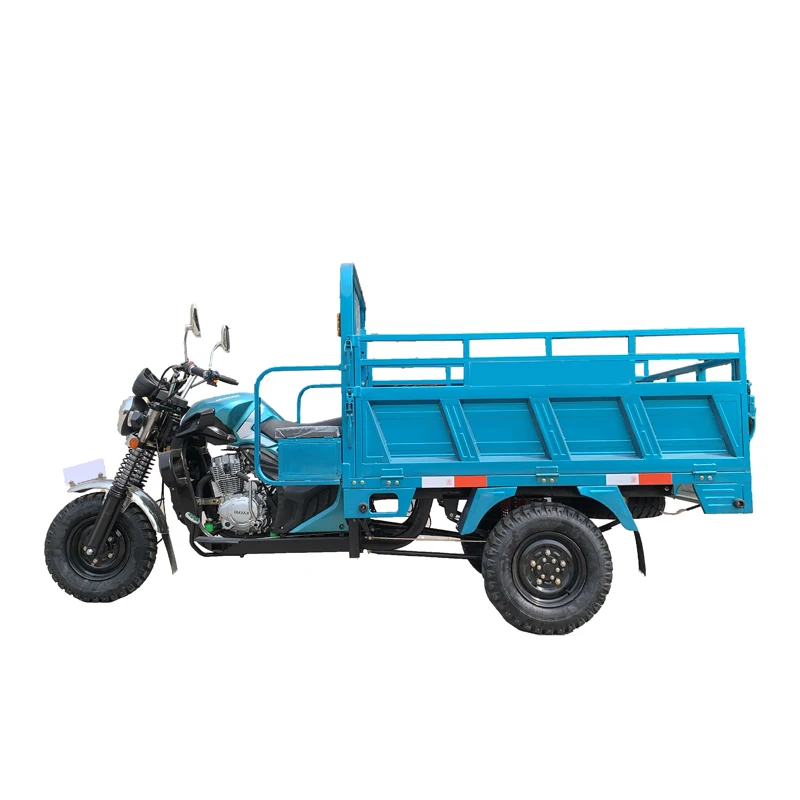 Подержанный трехколесный двигатель 200CC моторизованный велосипед Maxload 1000 кг 1500