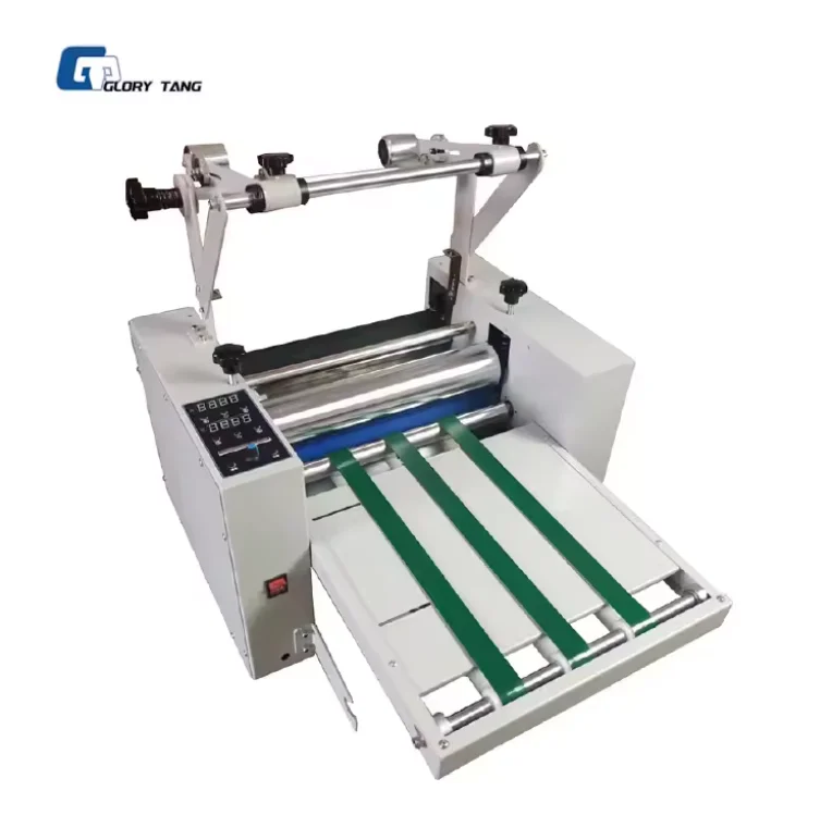 Double-coating Film Laminating Machine with Anti-roll Edge Cutter