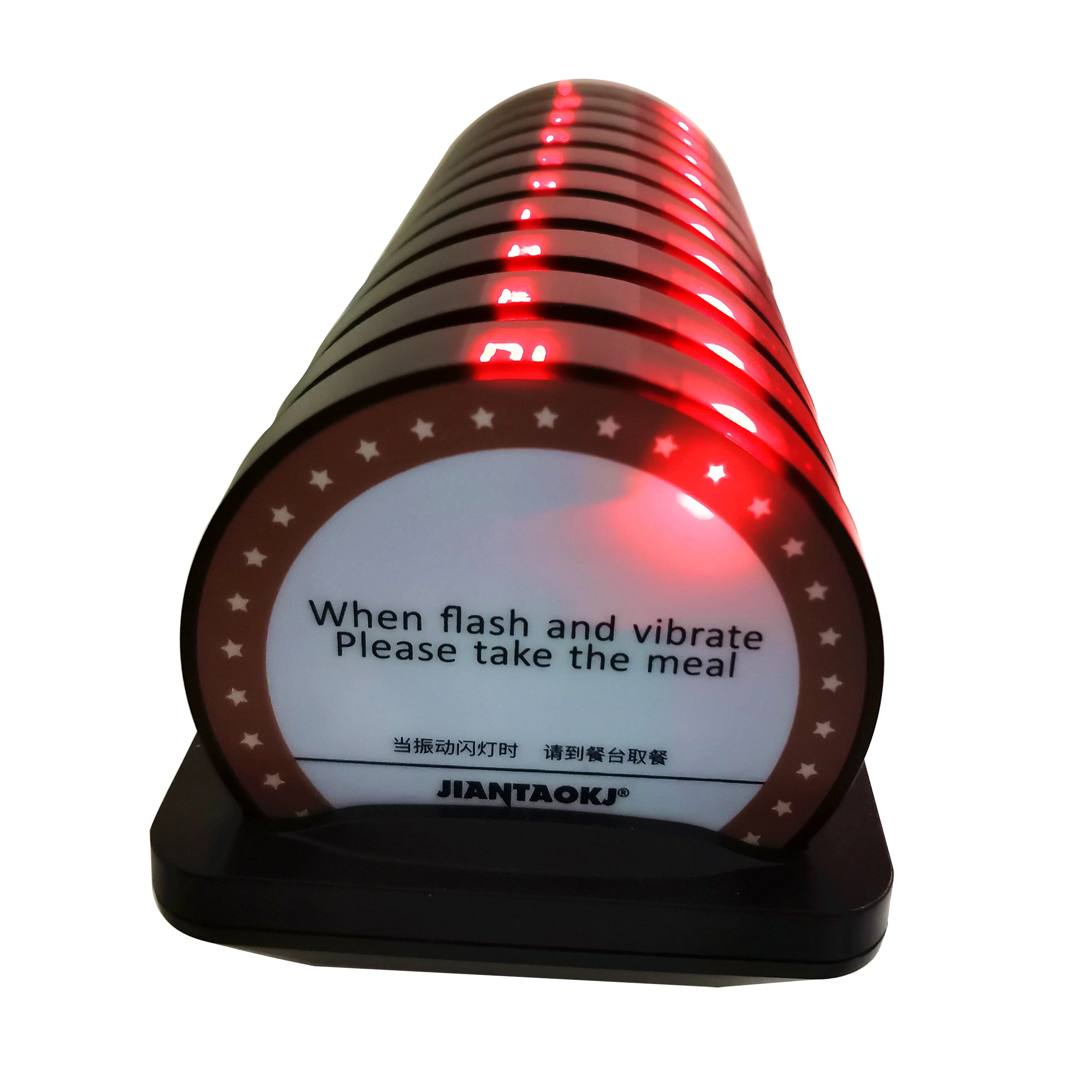 New Design Restaurant Waiter Call Button Vibrating Queue Pager Wireless Calling System Restaurant Pager