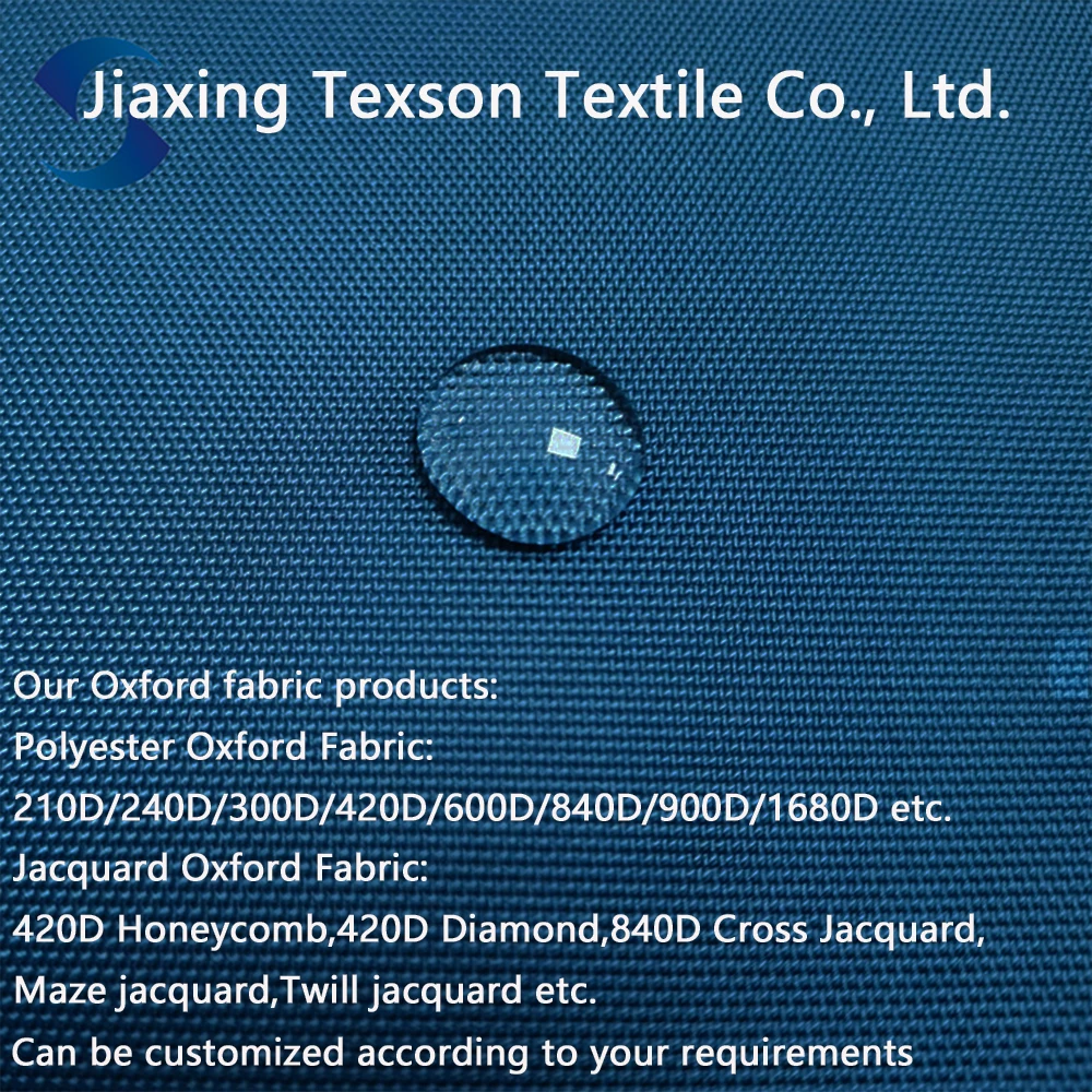 500D *500D PU coated 100% polyester Oxford fabric recycling eco-friendly fabric textile raw material Oxford fabrics
