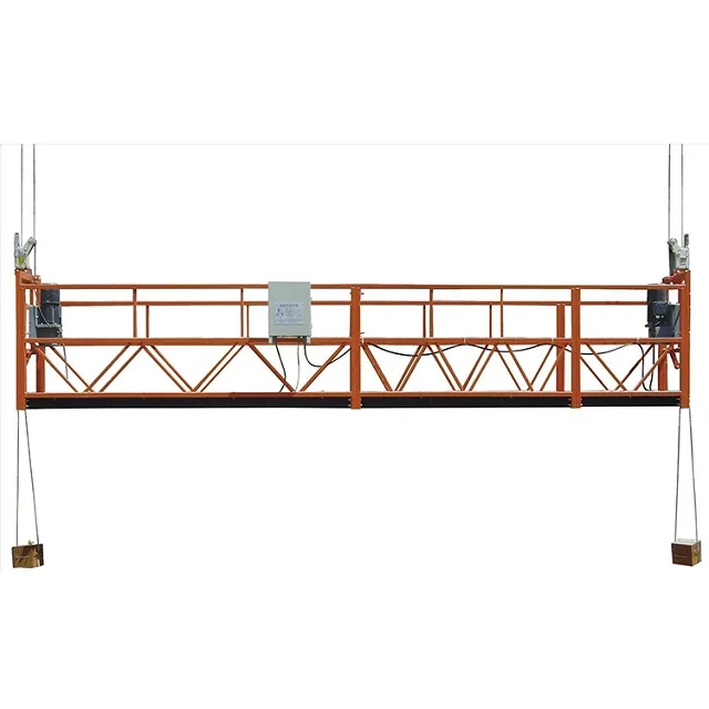 zlp 800 construction chimney suspended access lifting climber platform with CE Certificate
