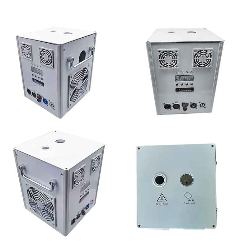 New design aluminum body cold spark machine 600w wedding party cold spark machine for events