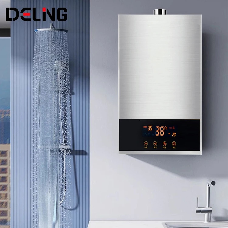 China Wholesale Delicate Appearance 12L Wall-Mounted Constant Temperature Tankless Gas Water Heater