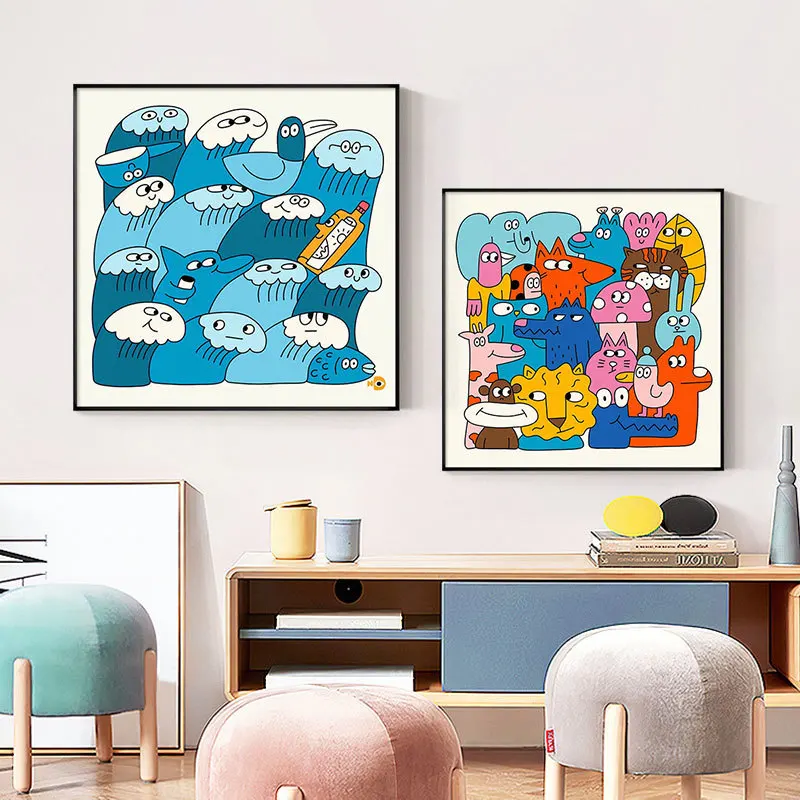 Картины маслом Nina Dzyvulska спальня гостиная магазин чайной одежды Декор Висячие фрески прямая трансляция