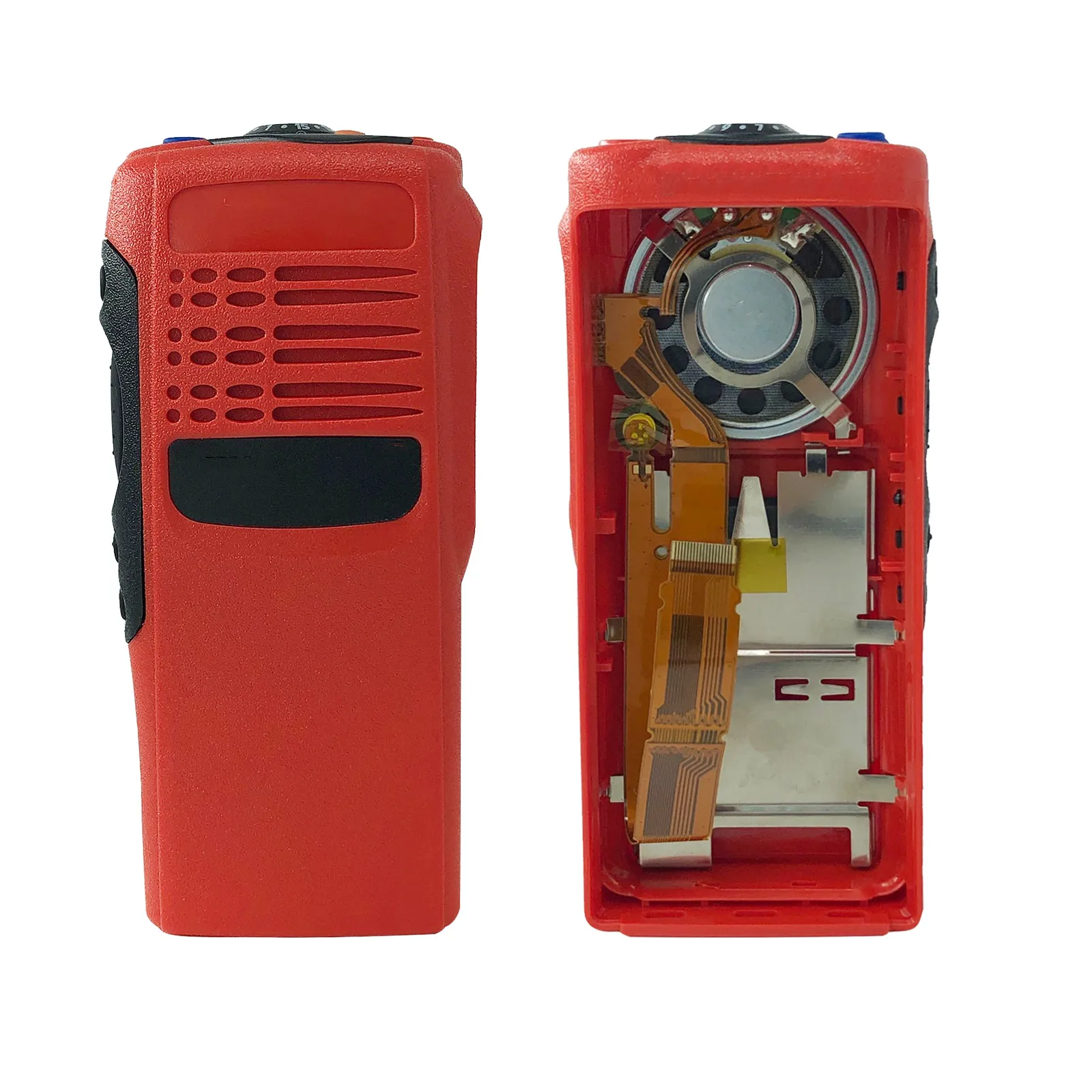 Красный сменный корпус с гарантией качества, совместимый с рацией Motorola HT750