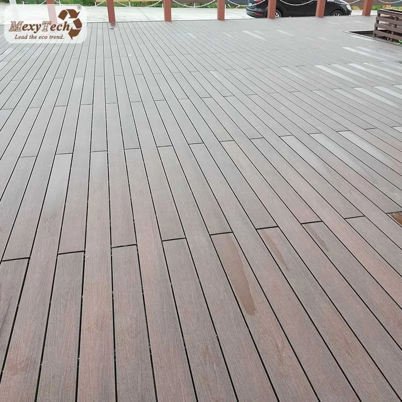 Недорогие наружные напольные доски из ДПК противоскользящие композитные настилы