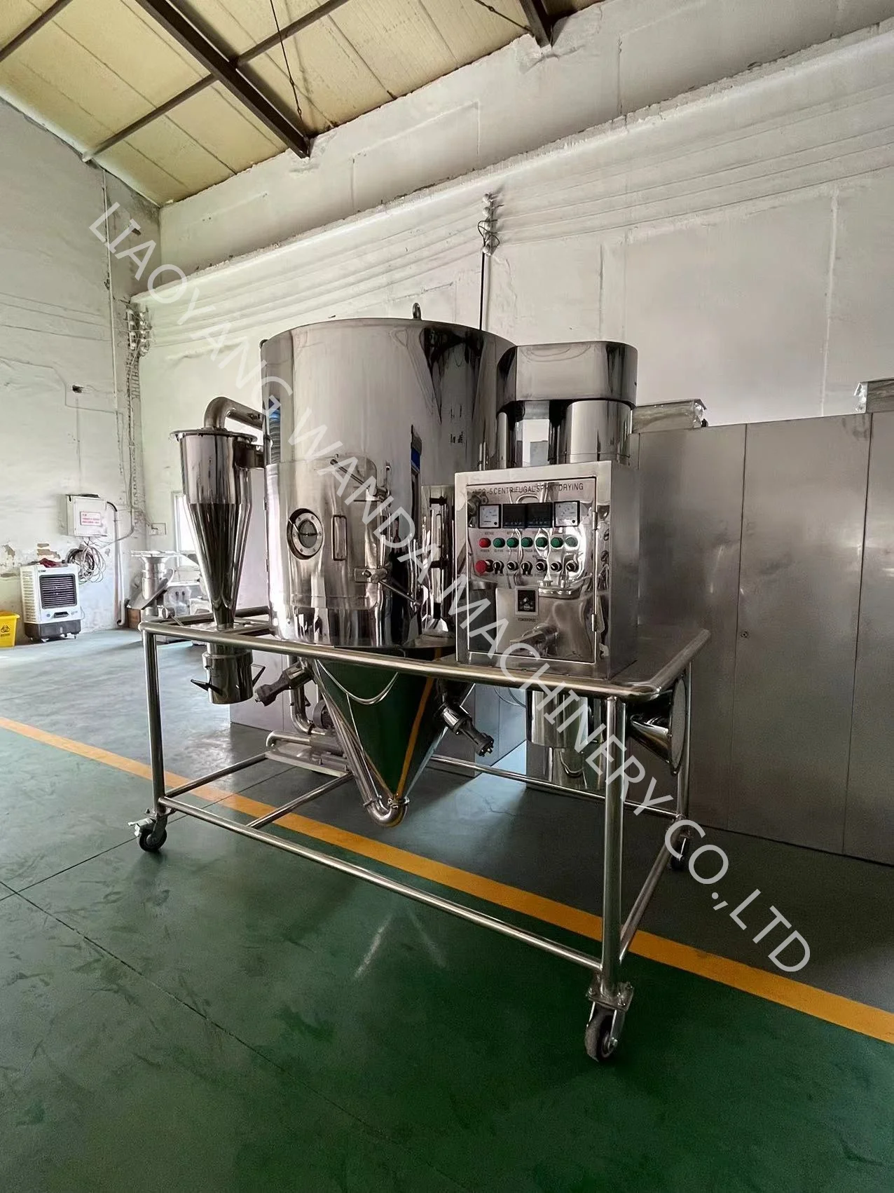 CE Certificated LPG-5 Lab Scale Spray Dryer Mini Atomizer Food Chemicals Electric Heating