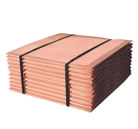 factory supply 99.97% 99.99% industry electrolytic copper cathode