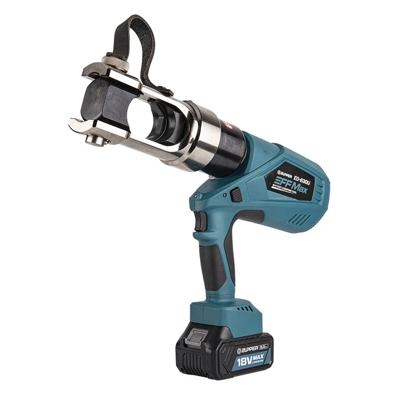 Zupper ED-630U Battery Wire Lug Crimping Tool Hydraulic Powered Cable Clamping Tool