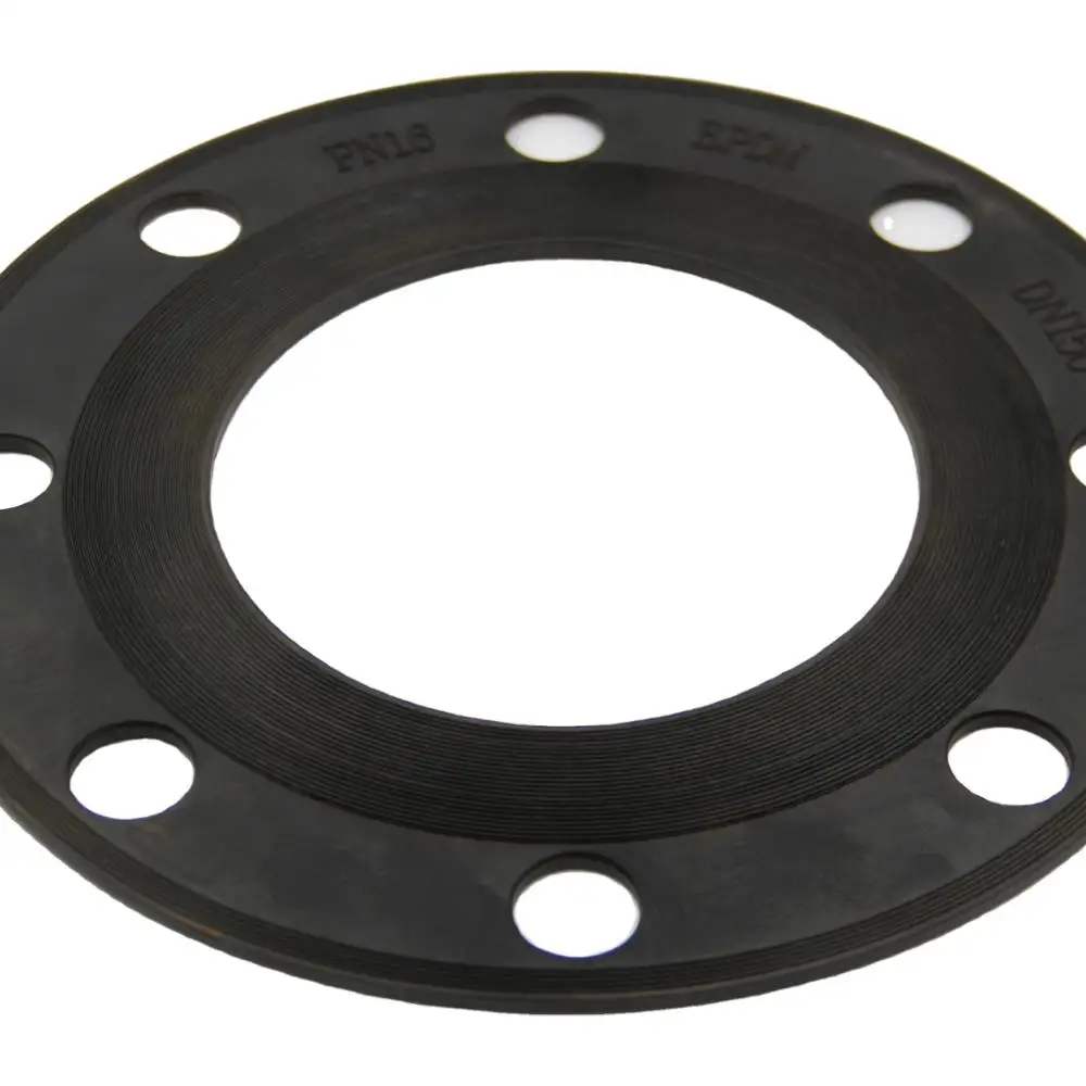 High Quality Neoprene Rubber Flange Round Gaskets Suppliers/factory Nonasbestos Flat Gasket