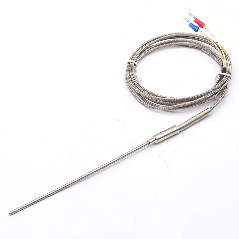 OEM ODM customized stainless steel 2 wire industrial rtd thermocouple temperature sensors pt100 sensor manufacturer