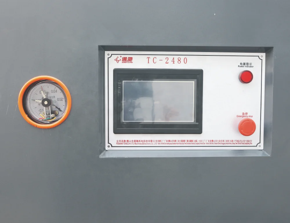 Automatic TC-2800-III woodworking vacuum membrane press machine for door  kitech cabinets wardrobe cupboards