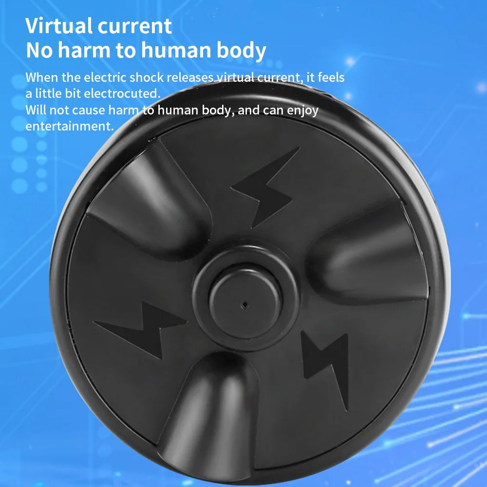 HW 2022 new Birthday Party Funny Tricky Game toys Desktop Decompression Electric Shock Finger Lie Detector for kids