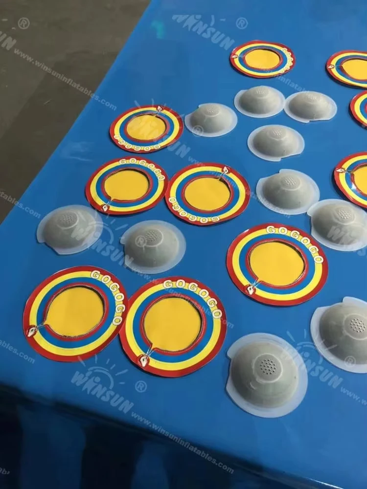WINSUN  Inflatable Vortex Competition Game rental inflatable sports game for kids and adults,Interactive IPS Light System
