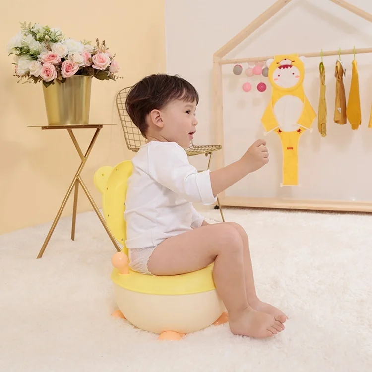 Fashion Baby Potty Safety Training Seat Plastic Material Soft Potty Chair Baby Potty