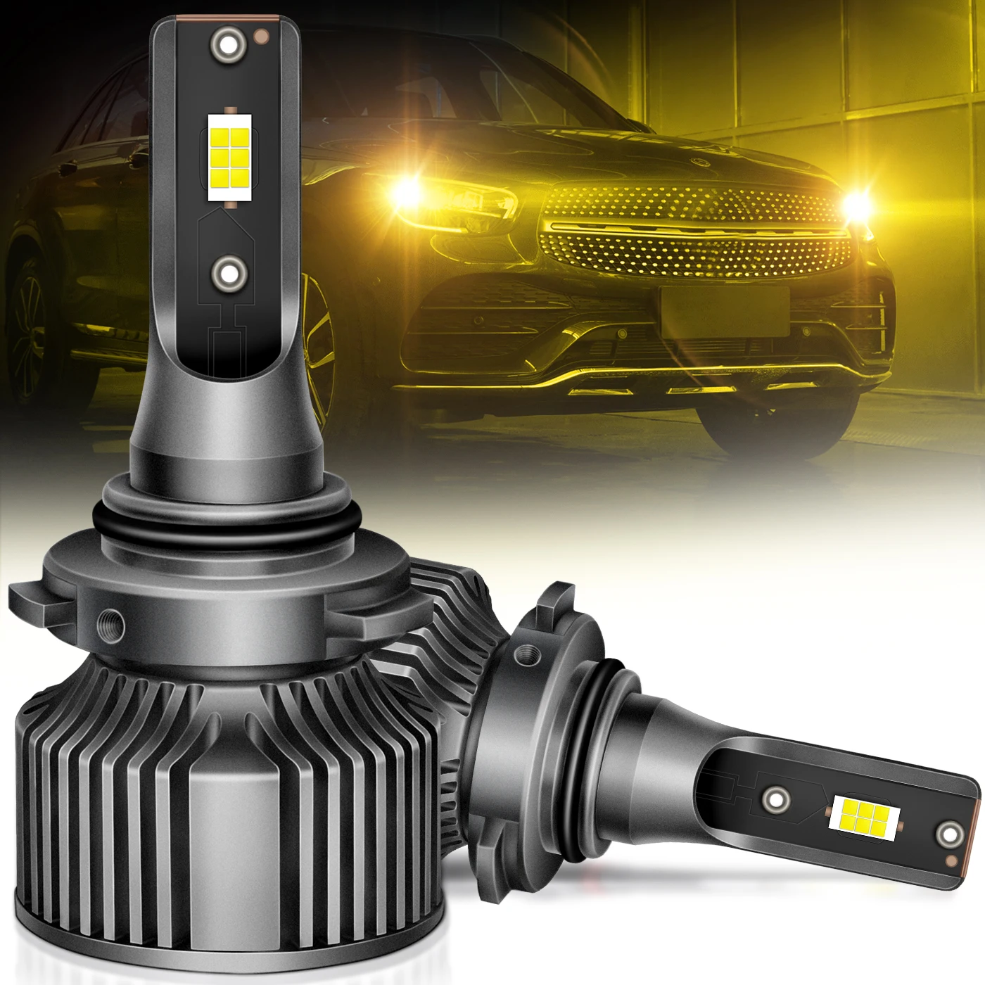 Strong Brightness H4 H11 Fog Lamps H1 H11B H19 H8 H19 Car Led Bulb 50W H7 9005 9006 Led Headlight Bulb