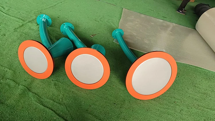 QiaoQiao factory kids outdoor playground equipment music beat drum set funny  Musical Park instrument