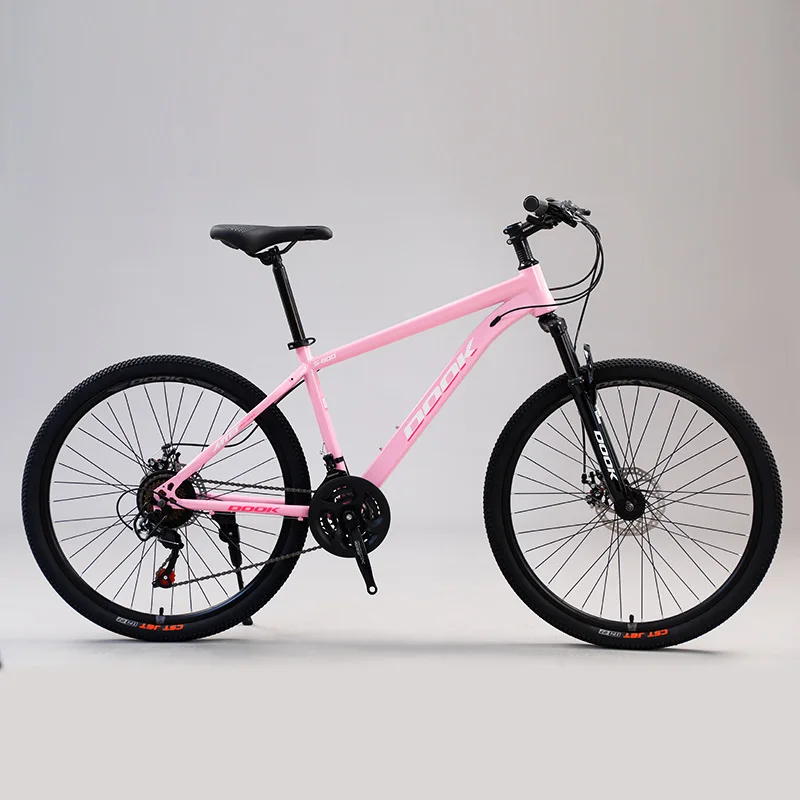 ready to ship 26  Inch 21 gears carbon steel shocking absorption disc brake bicycle mountain bikes road bike for adult