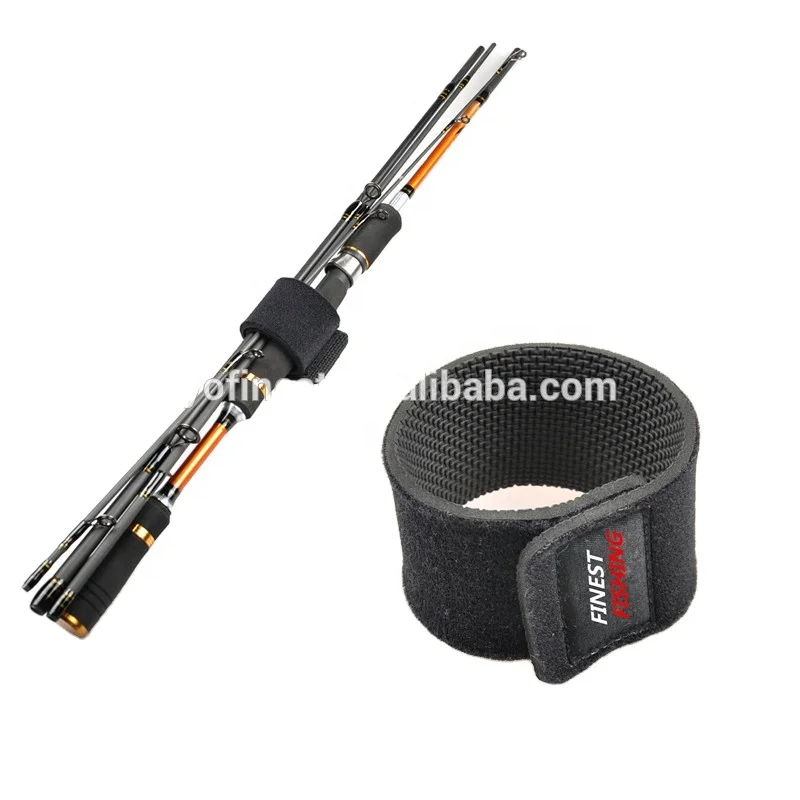 Outdoor Sports Hook and loop Fastener Neoprene Fishing Rod Straps