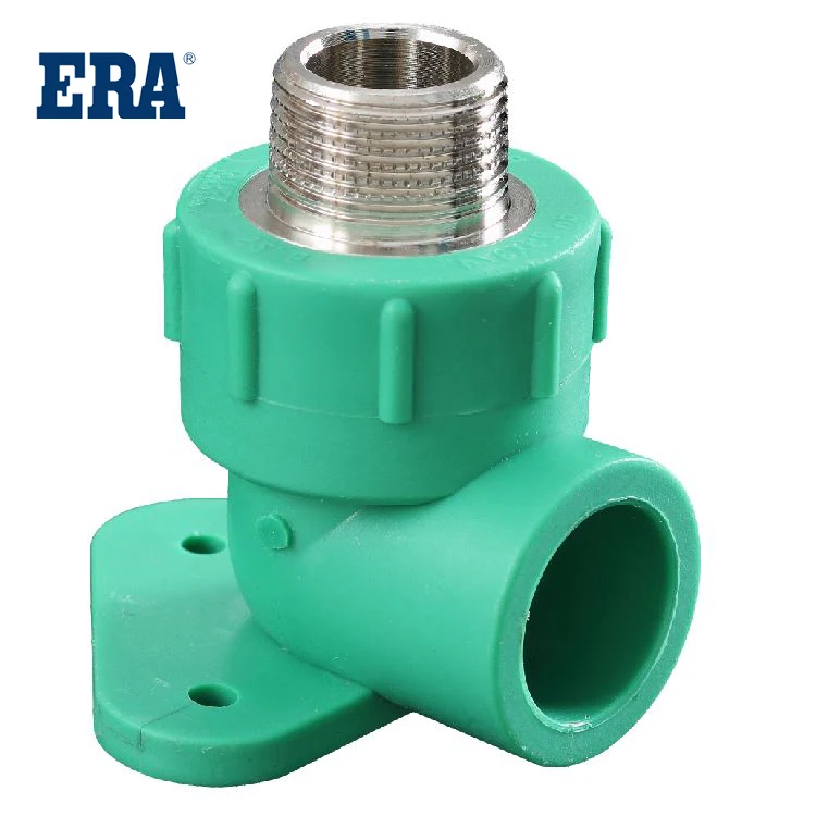 ERA DIN pipes and fittings New high quality price potable water valves male thread elbow wall plate