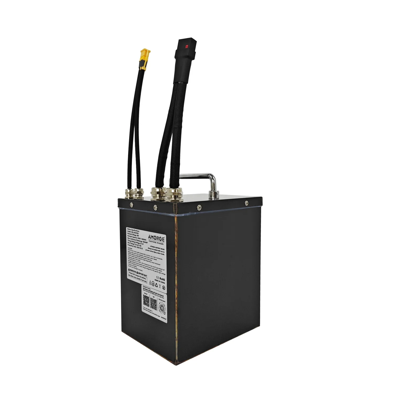 AMORGE 60V 30AH 150AMP литиевая батарея с ANT Bluetooth BMS