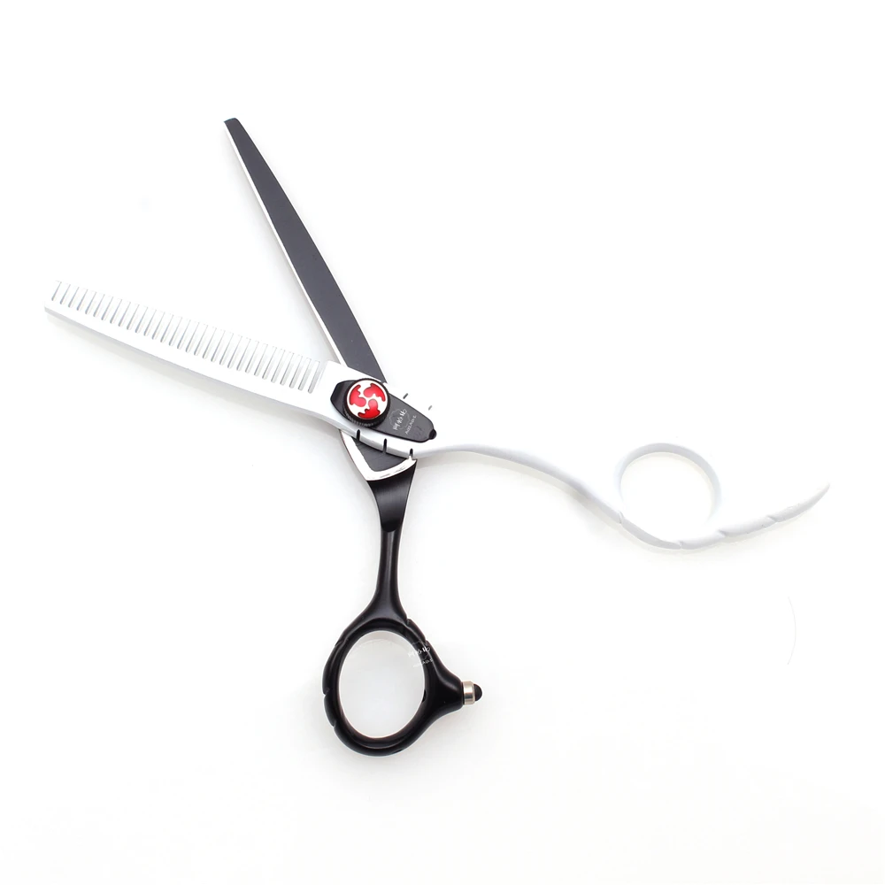 Barber Hair Scissors 6' AQIABI 440C Hair Cutting Scissors Professional Hairdressing Scissors White A1019