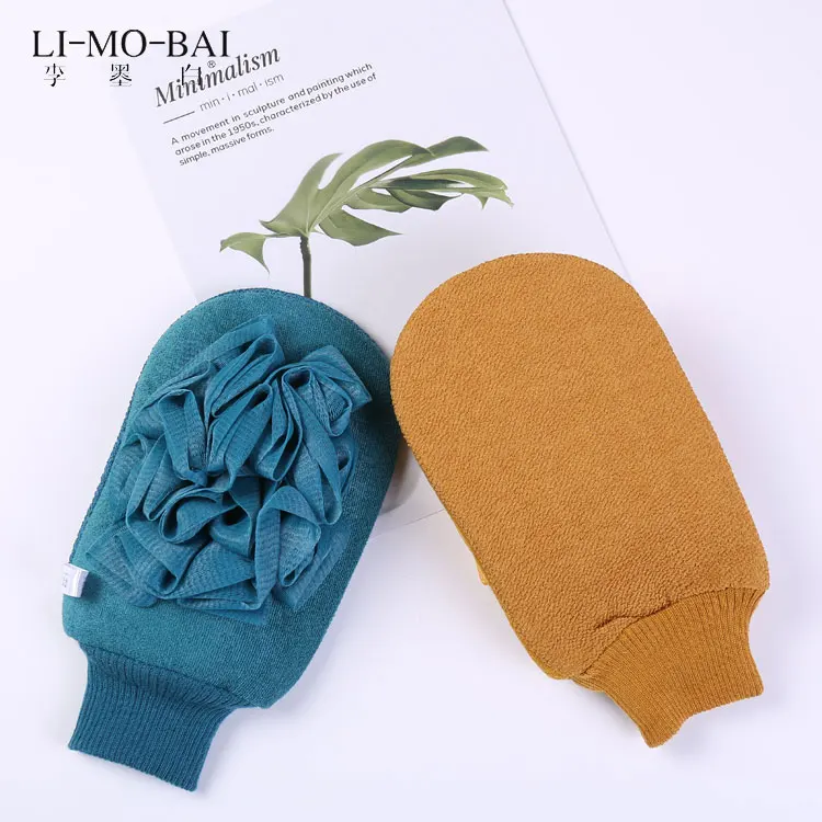 Wholesale Low Prices Gloves Exfoliating Turkish Exfoliating Body Gloves Packaging Organic Exfoliating Spa Glove