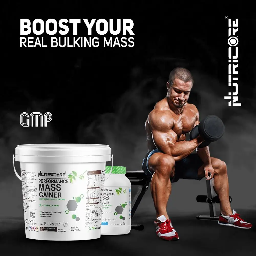 Bulk Sale Natural Delicious Gourmet Chocolate Flavor Mass Gainer Supplement Powder