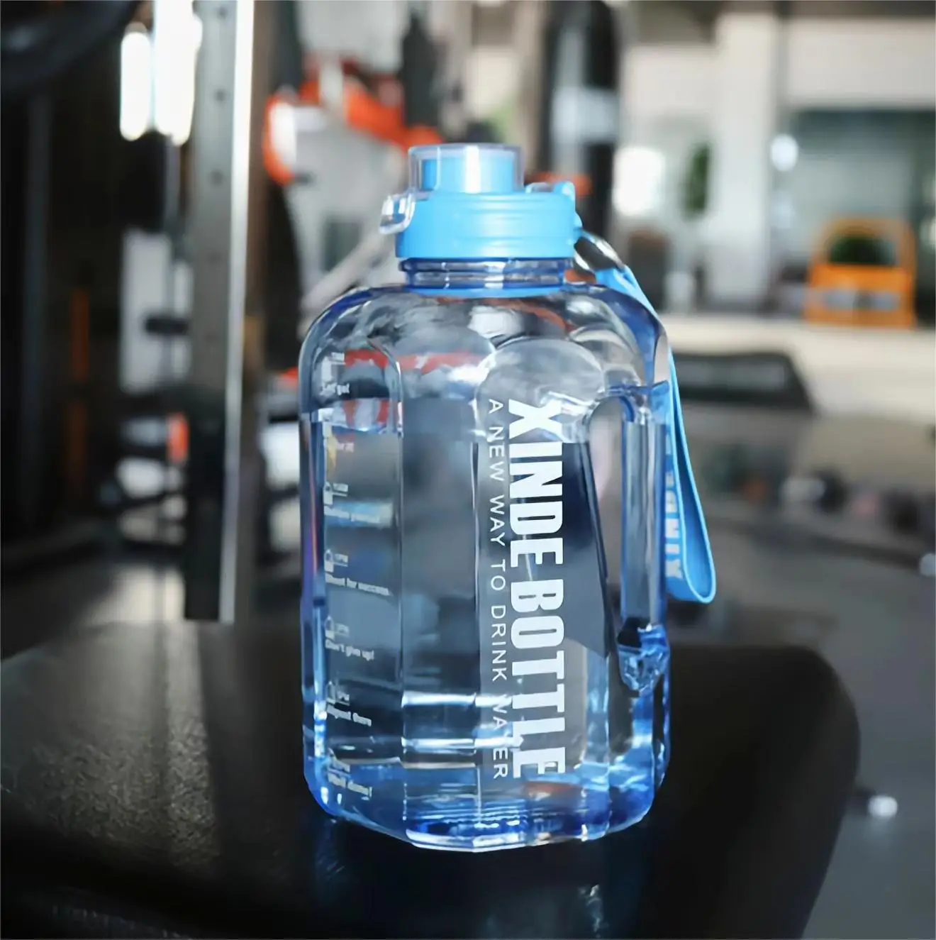 1.5L Portable Large-capacity Ton Ton Bucket Direct Drinking Sports Plastic Water Bottle