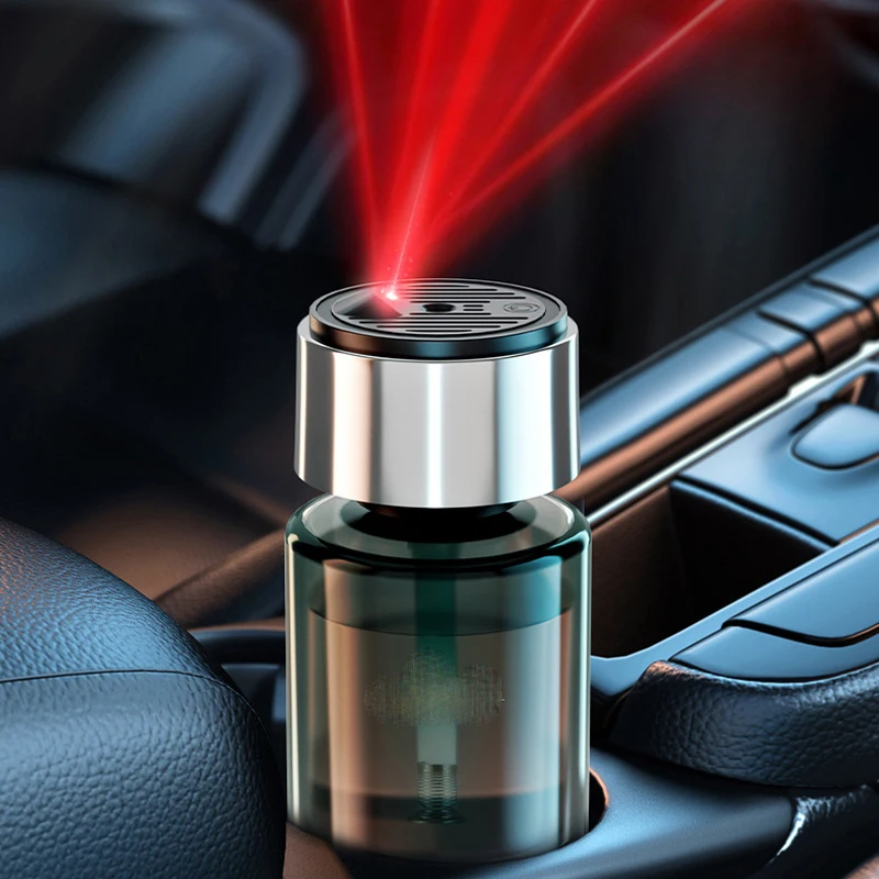 new release product 2024  mist aroma air humidifier cool luxury perfume airfreshener aromatherapy scent star lights car diffuser