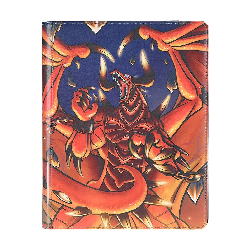 Популярный альбом для коллекционирования карт из искусственной кожи с УФ-печатью