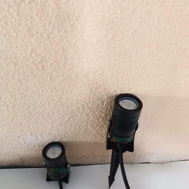 Rgb Floor Spotlight 9W 15W Spot Light With Spike Remote Control Dimmable For Garden Decoration