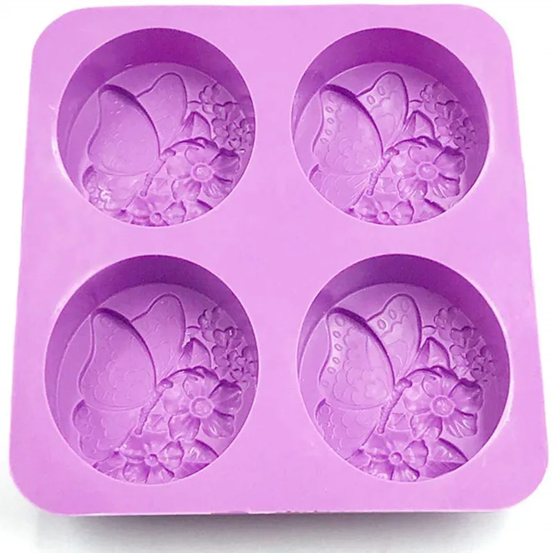 Butterfly Flower Silicone Mold Fondant Cake Chocolate Candy Jello Silicone Decorating Mold
