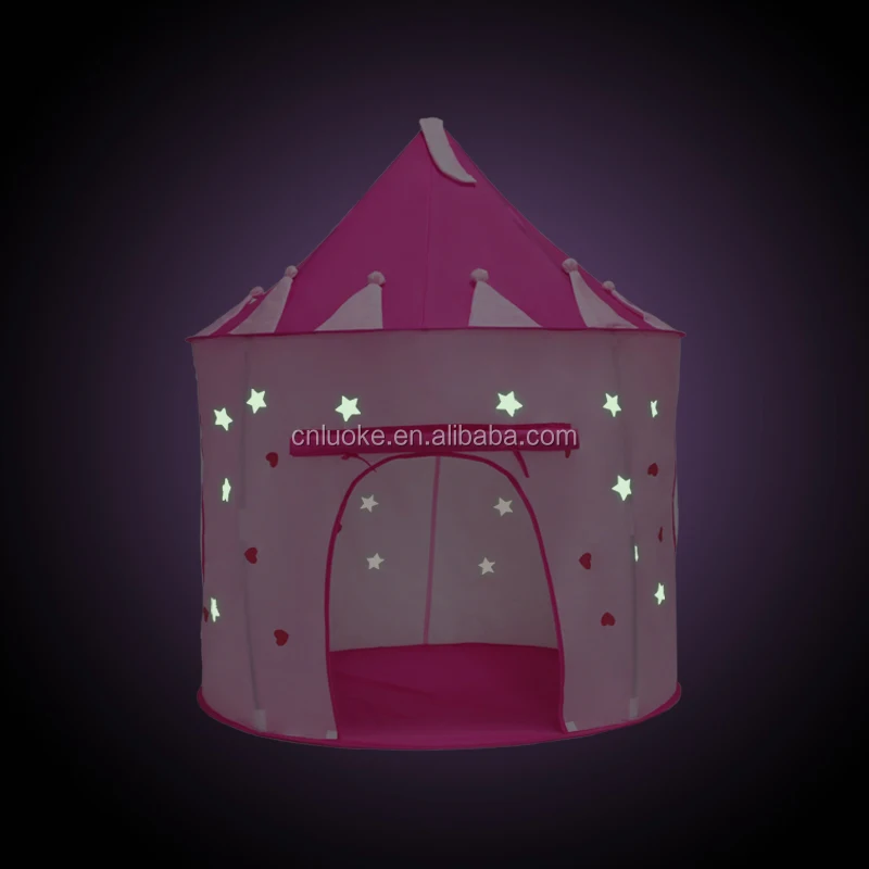 
Prince Princess Easy Folding Up Child Indoor Pop Up Castle Tipi Play Tent House Teepee Kids Tent 