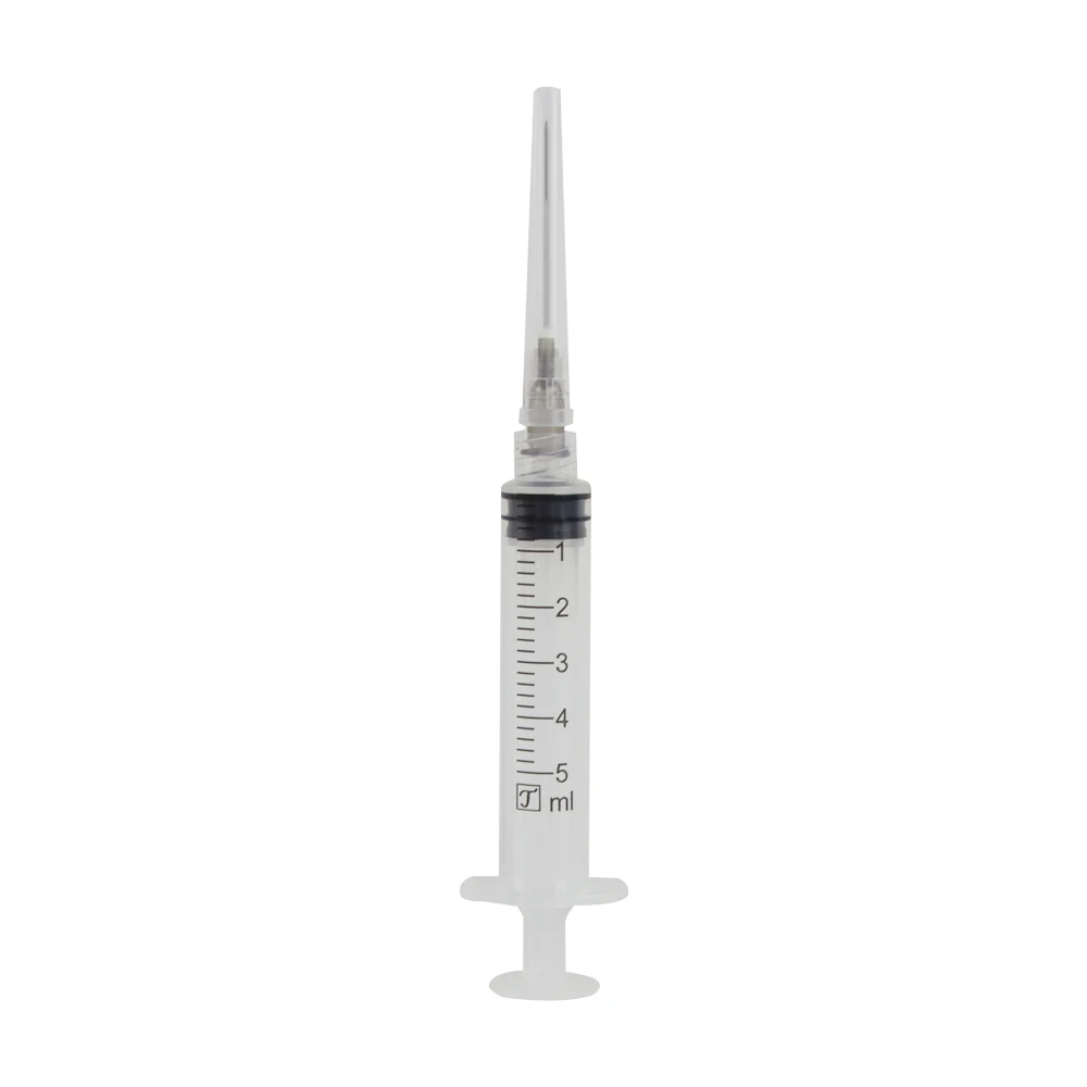 Factory wholesales disposable syringe medical consumables disposable products 5ml luer lock syringes