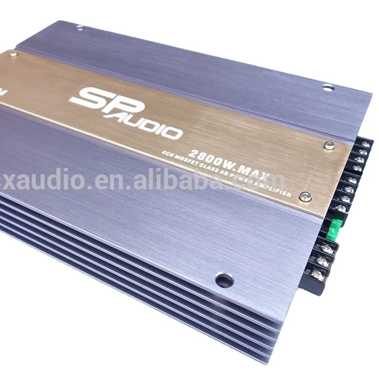 high quality 80w 4ch car amplifier class ab circuit power audio amplifier