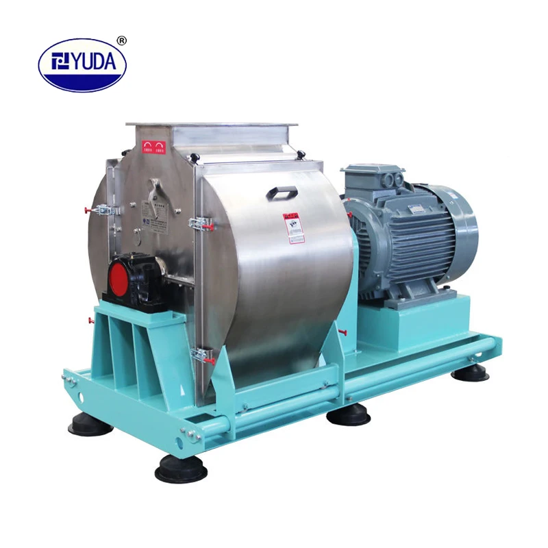 YUDA Stainless Steel Hammer Mill Flour Grinding Machine Hammer Mill Grinding Machine