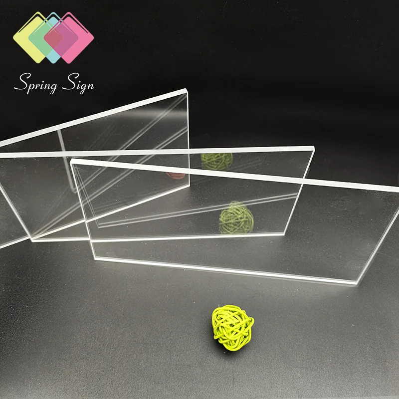 Spring sign plastic clear transparent led polystyrene embossed 1mm 2mm ps pattern sheet
