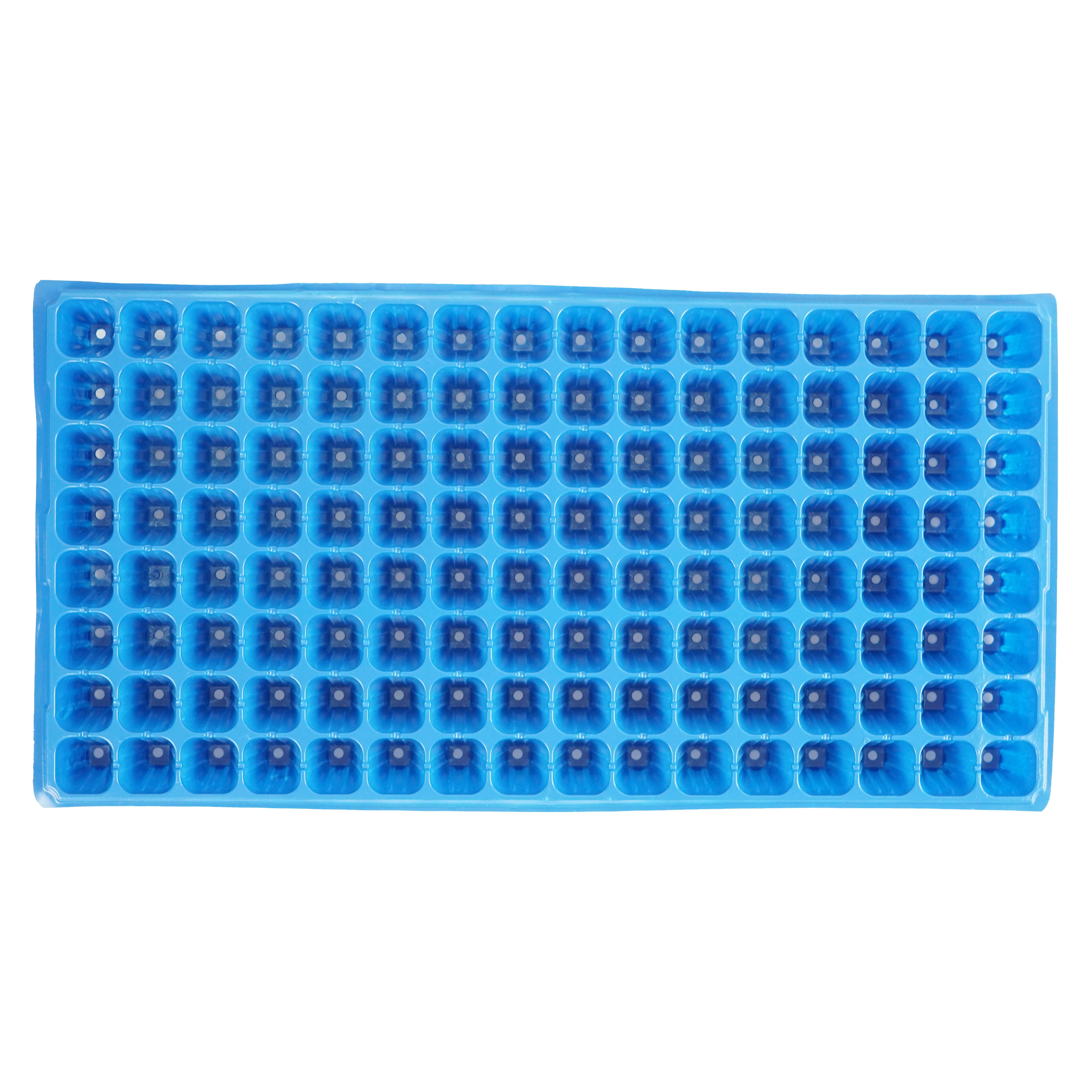 12 8nursery cells Factory Direct Produced High Quality Plastic Nursery germination Trays PET propagation tray Used Many Times